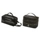 thumbnail image 2 of 2 piezas Bag de maquillaje de malla bolsita de doble capa multipropósito multipropósito con mango de maquillaje organizador de aseo para viaje de negro, 2 of 8