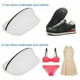 thumbnail image 2 of 2 Pcs Shoe Wash Bags Reusable Mesh Shoe Washing Bags for Washing Machine White Shoe Laundry Bag with Zipper Multi Use Laundry Travel Bag for Sneaker Cleaning, 2 of 9