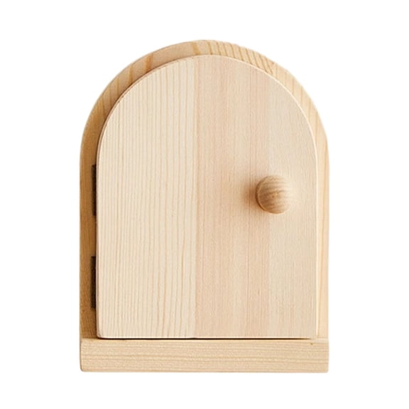 Fairy Door Outlet Covers Wooden No Drilling Outlet Cover Plates That Conceals Wall Plates Switches Stains Wall Holes and Protects