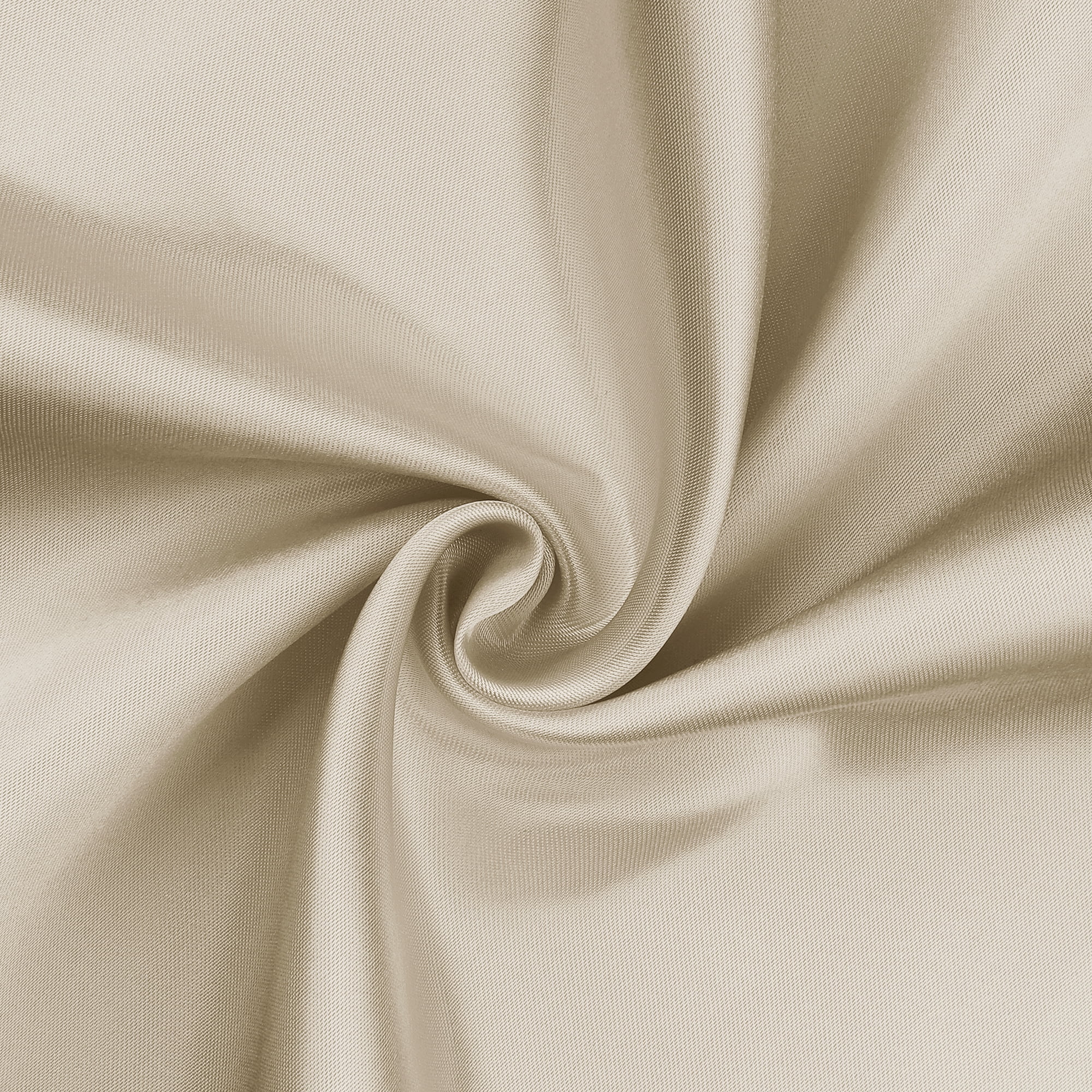 Unique Bargains Envelope Closure Breathable and Soft Satin Pillowcase (2 Count) Light Tan Standard