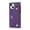 Purple, variant on Allytech Slim Case for iPhone 13 mini with Card Slot & Shoulder Strap, Premium PU Leather Adjustable Strap Wristband Kickstand Shockproof Full Protective Cover for Women Men - Black