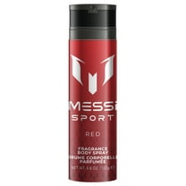 Messi Sport Red Body Spray for Men 6.7 Oz