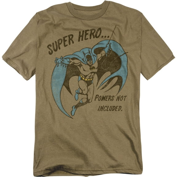 DC Comics T-Shirt No Powers Unisex Graphic Tee For Men & Women