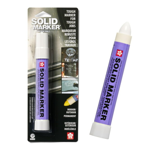 Marcador de pintura Sakura Solid Marker 46580 blanco resistente al agua