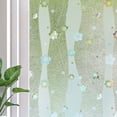thumbnail image 1 of Glass Door Film Privacy Film, Heat Blocking For Smooth Surface Glass Doors And Windows, Reusable Static Cling Frosted Glass Film 3D Flower Design Non-Adhesive Decorative Window Film, 1 of 6