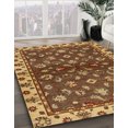 thumbnail image 3 of Ahgly Company Machine Washable Indoor Rectangle Abstract Orange G Area Rugs, 2' x 3', 3 of 7