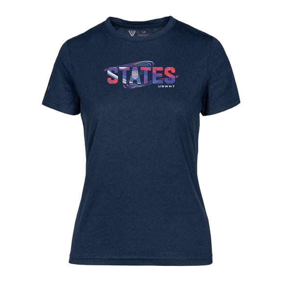 Women's Levelwear Navy USWNT Maddox T-Shirt