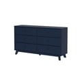 thumbnail image 3 of Plank+Beam Classic 6-Drawer Dresser, Blue, 3 of 8