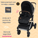 thumbnail image 5 of Carriola 4 En 1 Georgina LX | Reversible | Portabebé Ibaby negro, 5 of 10