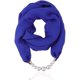 thumbnail image 3 of Collar de bufanda de estilo clásico para mujer, bufandas infinitas de gasa sólida, colgante de perlas, accesorios de joyería (sc0036), 3 of 4