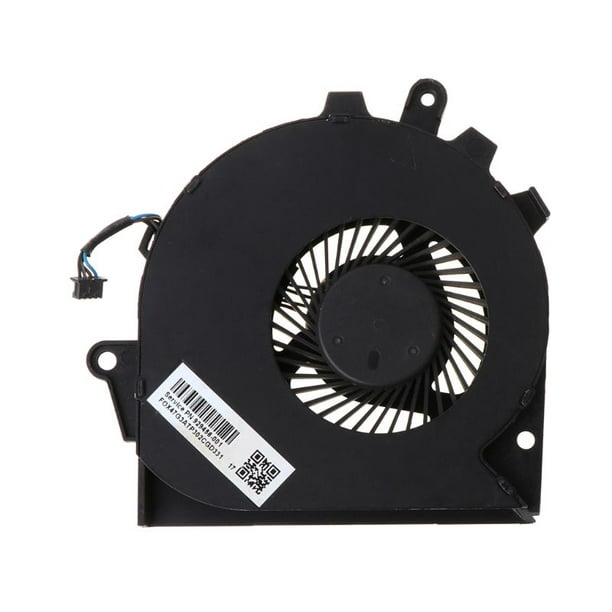 YESTUNE Black Metal Replaced Laptop GPU CPU Cooling Fan for HP 15-CE 17-AN Cooler Fan - Walmart.com
