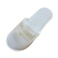 thumbnail image 4 of 4x Zapatils térmicas suave, desechables para , zapatils, zapatils para de pijamas, despedida de soltera Hugo  Zapatillas de dama de honor desechables, 4 of 10