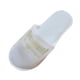 thumbnail image 3 of Zapatillas de casa de hotel desechables de dama de honor suaves para bodas Oro Zulema Zapatillas de dama de honor, 3 of 8
