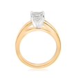 thumbnail image 3 of F/VS 1ct Princess Cut Diamond Solitaire Engagement Ring Cathedral Lab Grown, 3 of 3