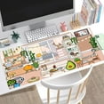 thumbnail image 6 of Cute Bakery Desk Mat Kawaii Mousepad, Cute Japanese Anime Street Aesthetics Gaming Desk Pad XXL, Pastel Brown and Green Plants Mouse Pad Office Decor Computer Mat Keyboard Mouse Mat 31.5" x 15.75", 6 of 6