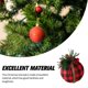 thumbnail image 4 of Bewildely Bola de árbol de Navidad de 6 piezas, diseño de escena exquisita para el hogar, accesorio de tamaño pequeño DIY, colgante de Navidad de Año Kits de decoración para fiestas Tipo 2 Bewildely HA070114-02, 4 of 6