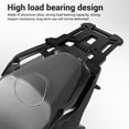 thumbnail image 4 of Motorcycle Rear Luggage Rack, Aluminum Replacement for ADV160 2023-2024, Black Matte Finish, Extra Storage with Bracket, Rear Grab Bar Armrest Frame Bracket, 4 of 7
