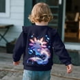 thumbnail image 4 of Yuyamidu Axolotl Sweatshirt 4T 5T Girls Crewneck Graphic Sweatshirts Ruffle Shoulder Long Sleeve Top Lightweight Soft Everyday Clothes Back to School Outfits, 4 of 8