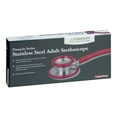 thumbnail image 4 of Pinnacle Series Stainless Steel Adult Stethoscope, Black, 4 of 4