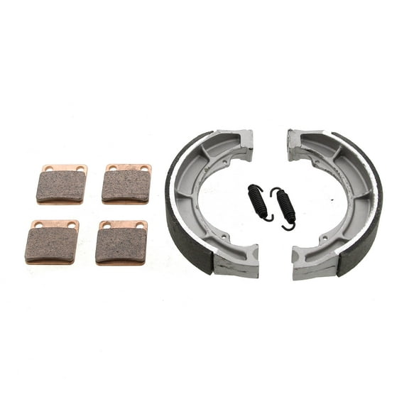 Brake Pads and Brake Shoes for Suzuki Eiger 400 LTA400 2X4 2002 Front and Rear
