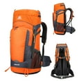 thumbnail image 6 of 65L Hiking Backpack Outdoor Sport Travel Daypack For Camping Trekking Touring, 6 of 8