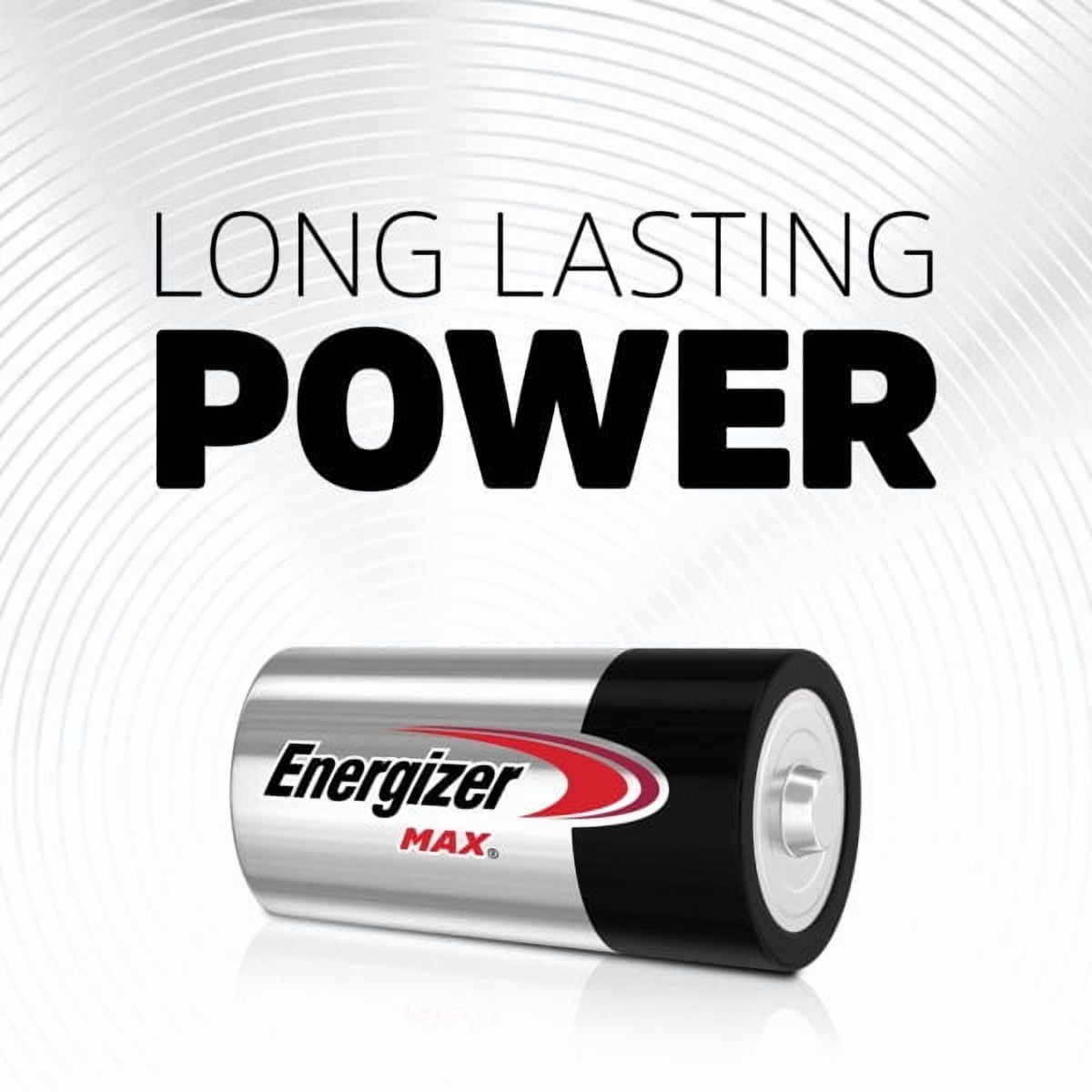 Piles alcalines C Energizer MAX, 6