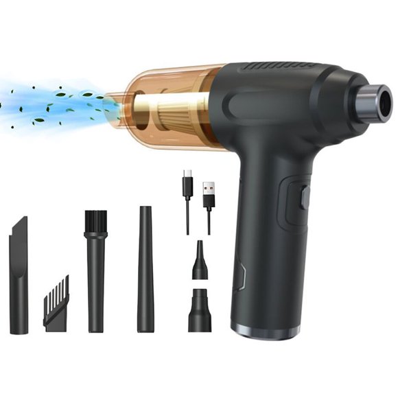 Computer Vacuums Cleaner Electric Cordless Air Duster 5000 RPM 2 Speed Adjustment Handheld Rechargeable Mini Vacuum Cleaner Reusable Vacuums Cleaner for Laptop Keyboard