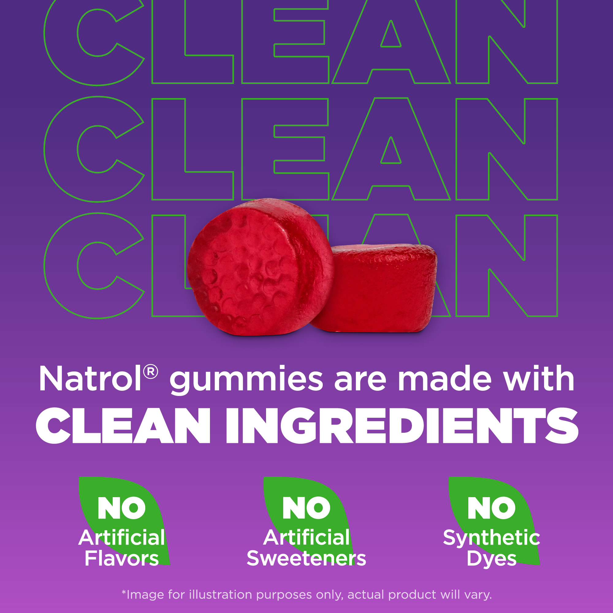 Natrol® Melatonin Gummies, Sleep Support for Adults, Strawberry Flavor, 10mg, 90 Count - image 5 of 11