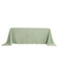 thumbnail image 3 of BalsaCircle 6 Pieces 90" x 132" Sage Green Rectangle Polyester Tablecloths Table Cover Linen, 3 of 8