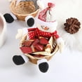 thumbnail image 5 of Chmadoxn Christmas Candy Storage Basket, Santa Claus Deer Snowman Candy Basket, Christmas Decorations Candy Bowl Dish, Xmas Sugar Snack Container for Table Desk Decoration Christmas Gift, 5 of 6