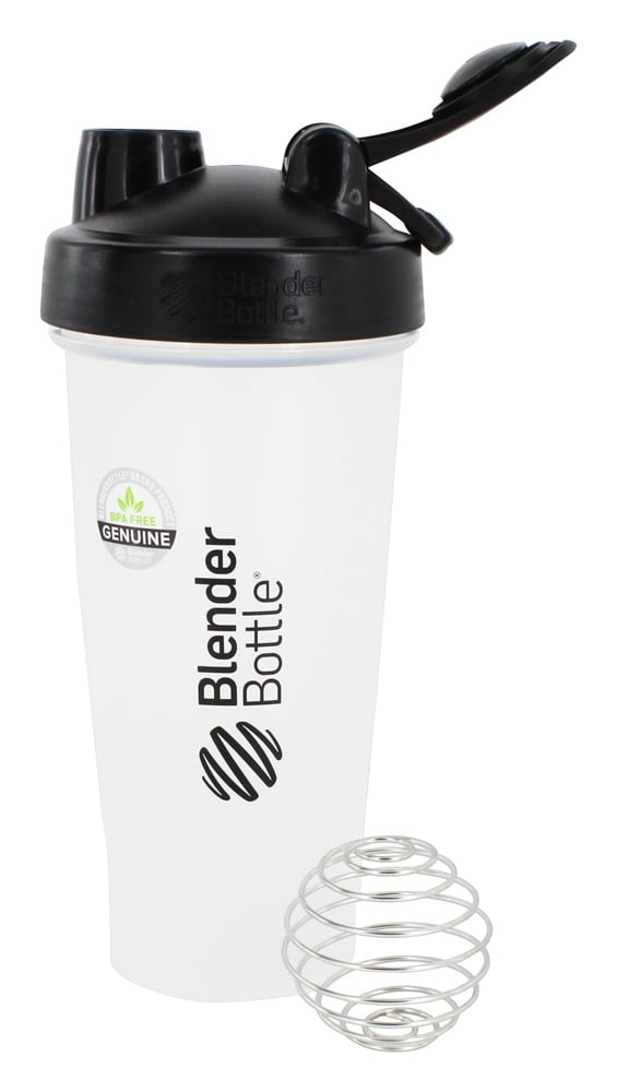 Blender Bottle Classic Shaker Bottle with Loop Black/Clear 28 oz