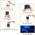 thumbnail image 5 of Star Sky Projector, 6 Modes and 6 Themes 360° Rotating LED Projector Lamp, Rechargeable Night Light Star Projection for Baby Kids Adults Bedroom, Part, 5 of 5