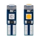 thumbnail image 1 of 2 Uds Coche Motocicleta LED Tablero Luz T5 3SMD Indicador Ajuste EstiloI Cola luz de señal, 1 of 8