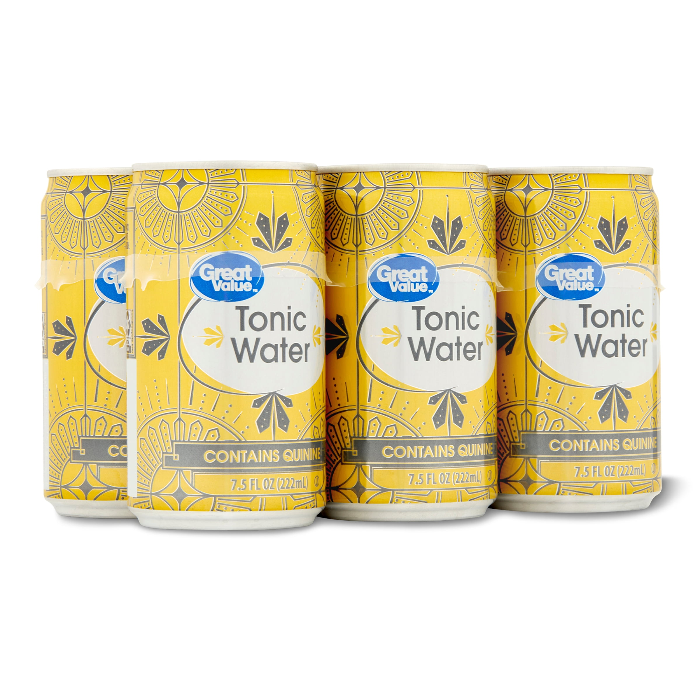 Great Value Tonic Water 7 5 Fl Oz 6 Pack Cans Walmart great-value-tonic-water-7-5-fl-oz-6-pack-cans-walmart