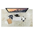 thumbnail image 2 of Sussexhome Large Mouse Pad for Desk - Cotton Mousepad for Desktop, Table, Office Desk Pad - Thin, Light, Portable Laptop Mat for Computer Mice - Machine Washable, Non-Slip, Foldable - 24" x 44", 2 of 8
