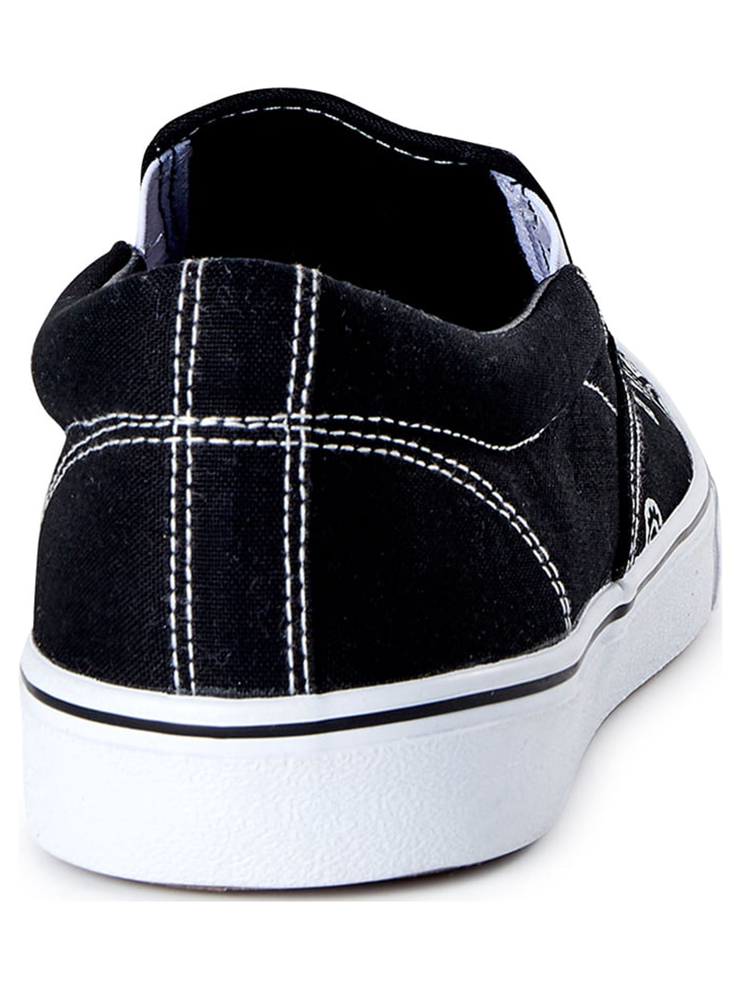 No Boundaries Men's Clinton Canvas Skate Slip On Sneakers