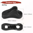 thumbnail image 3 of Uxcell Rope Tensioner Aluminum Alloy [24PCS] - Guyline Cord Adjusters - [Black] Tent Rope Adjuster, 3 of 6