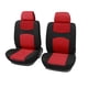 thumbnail image 1 of Universal Delantero Coche Camión SUV Asiento Funda Kit Protector Almohadilla Negro Rojo, 1 of 1