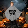 thumbnail image 6 of jiaxiM Halloween Cape, Poncho Cloak, Halloween Poncho, Printed Outerwear, Lightweight Loose Fit Cape, All‑Season Holiday Wear, Fashion Outer Cloak, 6 of 9