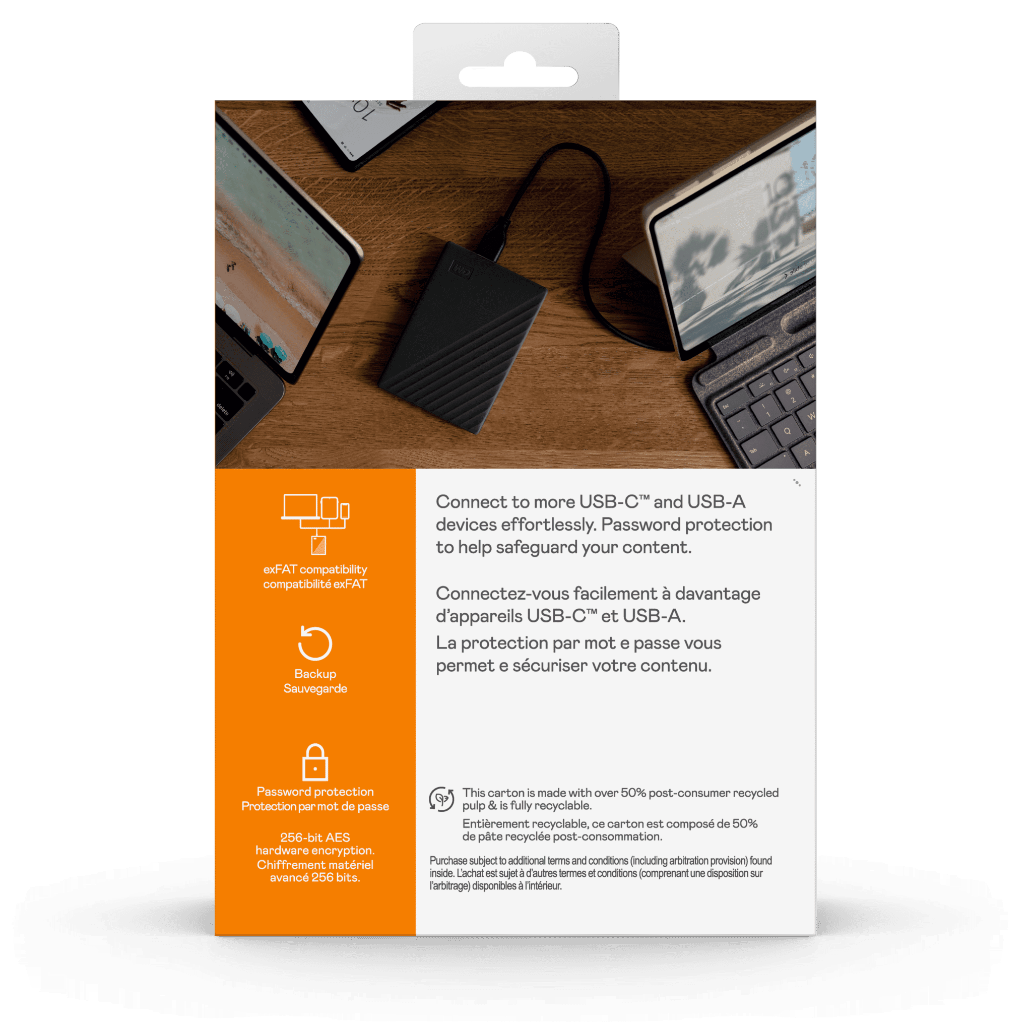 5TB Western Digital Drive™ PLUS Portable Hard Drive, 5TB WD Drive™ PLUS Portable Hard Drive