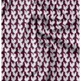 thumbnail image 1 of Soimoi Purple Moss Georgette Fabric Hen Bird Print Sewing Fabric Yard 42 Inch Wide, 1 of 6