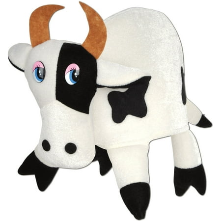 Unisex Animal Hat Funny Plush Cow Party Hat Cap Costume Accessory