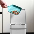 thumbnail image 4 of Queroig Fruit Tray Food Grade Wear Resistant Plastic BPA Free Fruit Dessert Snack Plate Serving Tray Kitchen Supplies, 4 of 7
