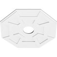 thumbnail image 2 of 26"OD x 5"ID x 9"C x 1"P Logan Architectural Grade PVC Contemporary Ceiling Medallion, 2 of 11