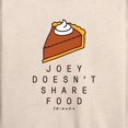 thumbnail image 3 of Friends - Joey Doesn't Share Food - Women's Lightweight French Terry Long Sleeve Shirt, 3 of 5