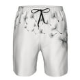 thumbnail image 3 of Logiee Dandelion Blowing In The Wind Print Mens Swim Trunks Quick Dry Board Shorts,Breathable Hawaii Beach Shorts Swimwear Bathing Suits-Medium, 3 of 6