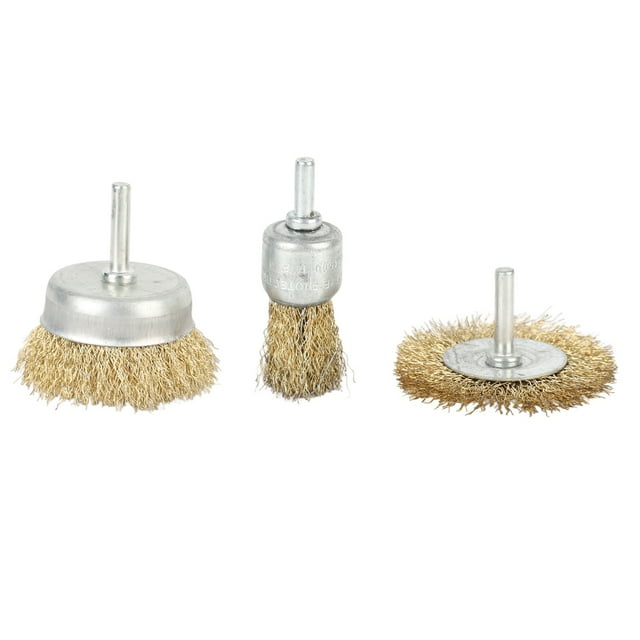 Cepillo de alambre para taladro RPM, 3 piezas, cepillo de alambre para taladro eléctrico, cepillo de alambre para amoladora RPM, cepillo de alambre para taladro eléctrico, diseñado para la perfección