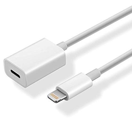 Charger Adapter Extender 1ft Short Lightning To 8 Pin Female Extension Cable Converter Dock Connector Fast Charging Max Output 5v White Walmart Com Walmart Com Charger Adapter Extender 1ft Short Lightning To 8 Pin Female Extension Cable Converter Dock Connector Fast Charging Max Output 5v White Walmart Com Walmart Com