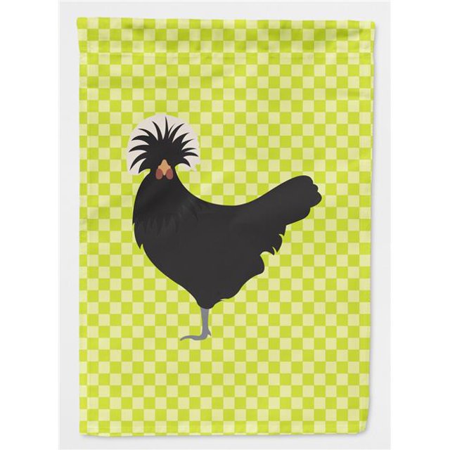 Carolines Treasures BB7660GF Polonais Pologne Poulet Drapeau Vert Format Jardin