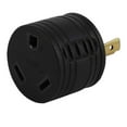 thumbnail image 4 of Wuweikeji Generator RV Adapter 30A L5-30P Male to TT-30R Female - ETL Certified Copper PVC Molded Cord for Portable Inverters, Campers, 125V/250V, Compatible with EU2200ic, EU2000i, 4 of 9